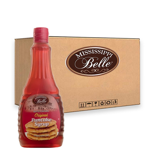 Mississippi Belle Pancake Syrup Maple Flavored 12x 710ml