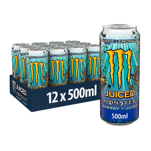 Monster Energy Juiced Aussie Lemonade 12x 500ml