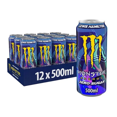 Monster Energy Lewis Hamilton Zero Sugar 12x 500ml
