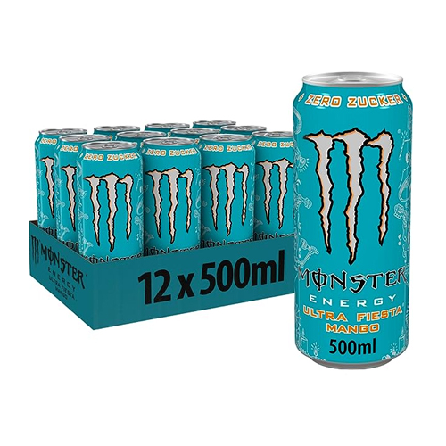 Monster Energy Ultra Fiesta Mango Zero Sugar 12x 500ml