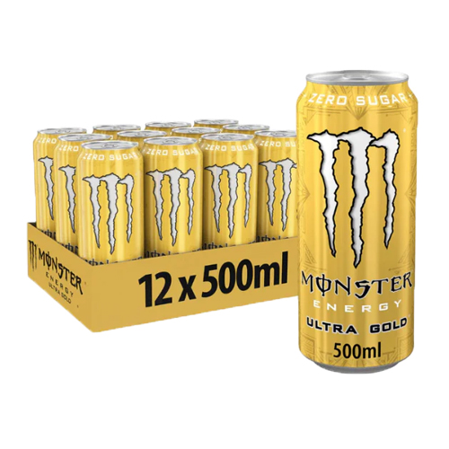 Monster Energy Ultra Gold Zero Sugar 12x 500ml