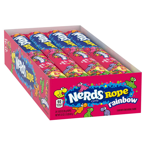 Nerds Candy Nerds Rope Rainbow 24 Stuks