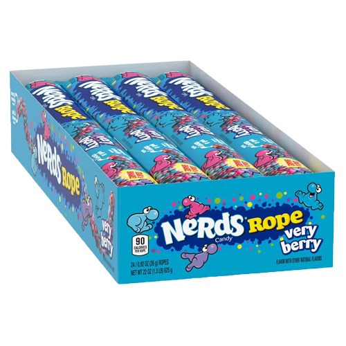 Nerds Candy Nerds Rope Very Berry 24 Stuks