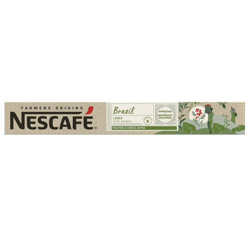 Nescafé Farmers Origins Brazil Lungo 10 Capsules