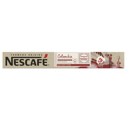 Nescafé Farmers Origins Colombia Espresso Decaf 10 Capsules