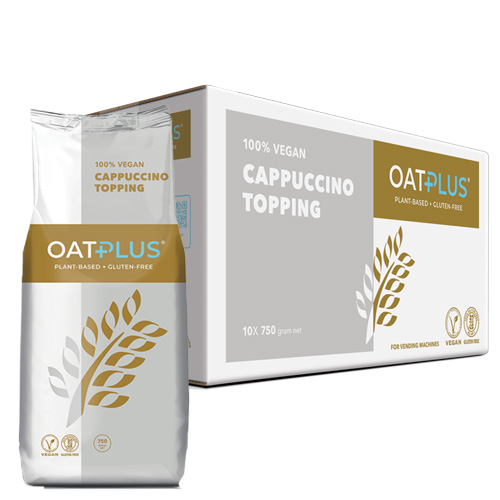 Oatplus Cappuccino Topping 100 Vegan 10x 750g