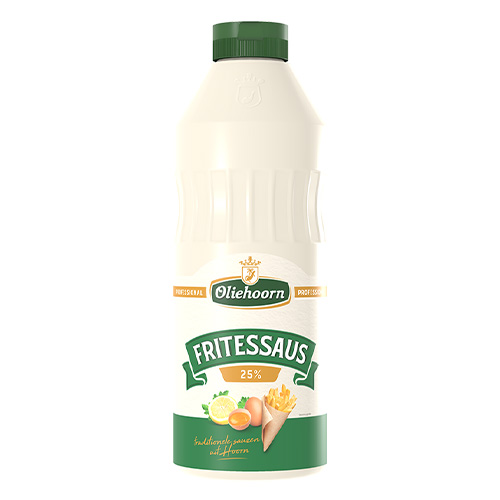 Oliehoorn - Fritessaus 25% - 900ml