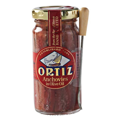 Ortiz Ansjovis filets in olijfolie 95gr