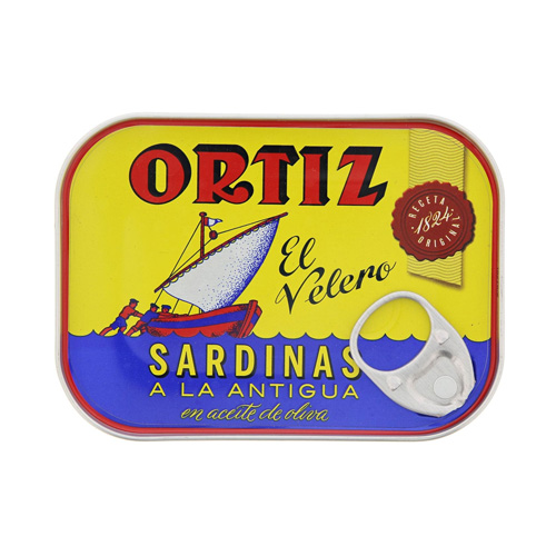 Ortiz Sardines In Olijfolie 140g