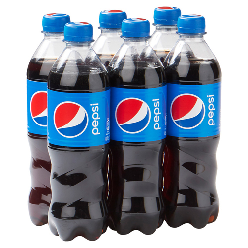 Pepsi - Regular - 6x 500ml