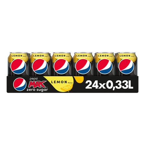 Pepsi - Max Lemon - 24x 330ml