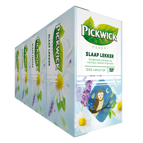 Pickwick Herbal Slaap lekker 4x 20 zakjes