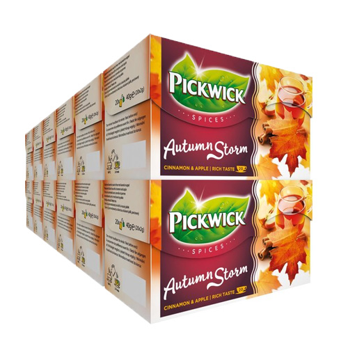 Pickwick Spices Autumn Storm zwarte thee 12x 20 zakjes