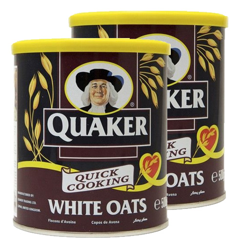 Quaker Witte Havermout 2x 500g