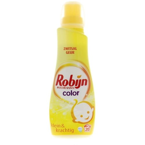 Robijn - Klein & Krachtig Wasmiddel Color (zwitsal geur) - 20 wasbeurten (700ml)