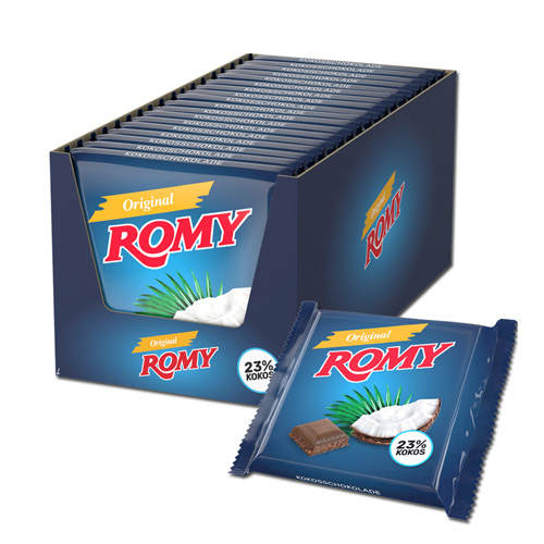 Romy Original Kokos Chocolade 18x 200g