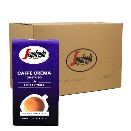 Segafredo Caffe Crema Gustoso Bonen 4x 1kg