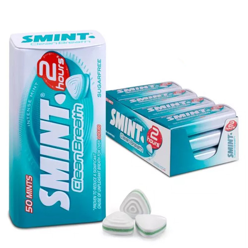 Smint Clean Breath Intense Mint 12x 50 stuks