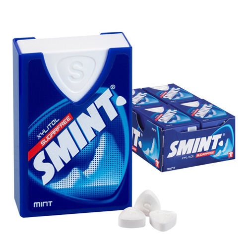 Smint Mint Xylitol Sugarfree 12x 40 stuks