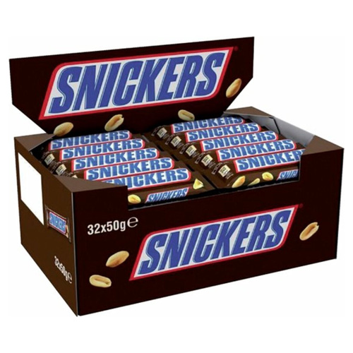 Snickers Chocoladereep Single 32 Repen