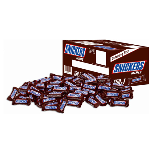 Snickers Miniapos s 150 stuks