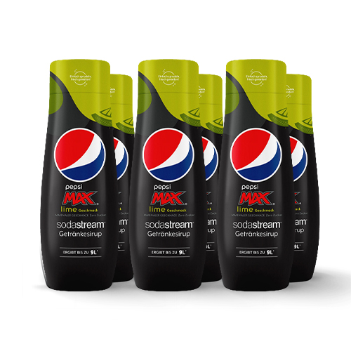 SodaStream Pepsi Max Lime Siroop 6x 440ml