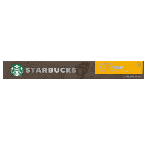 Starbucks Blonde Espresso Roast by Nespresso 10 Capsules
