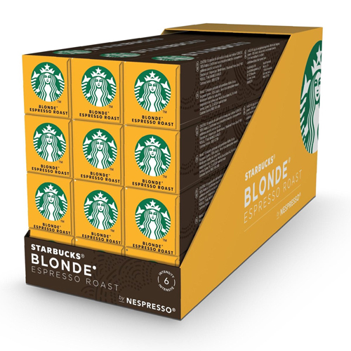 Starbucks - Blonde Espresso Roast by Nespresso - 12x 10 Capsules