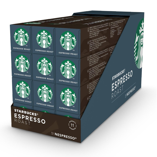 Starbucks Espresso Dark Roast by Nespresso 12x 10 Capsules