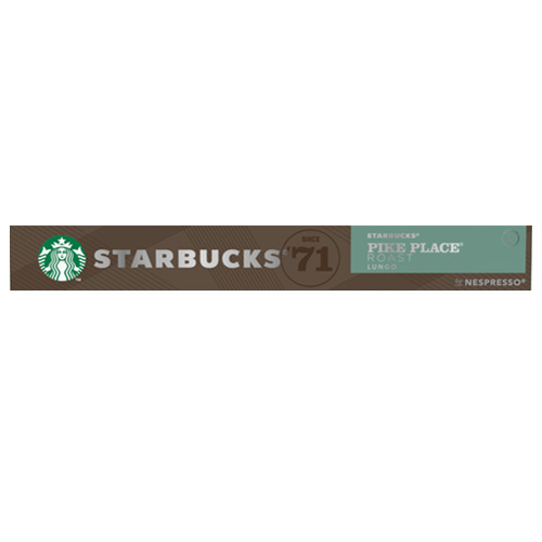 Starbucks Pike Place Medium Roast by Nespresso 10 Capsules