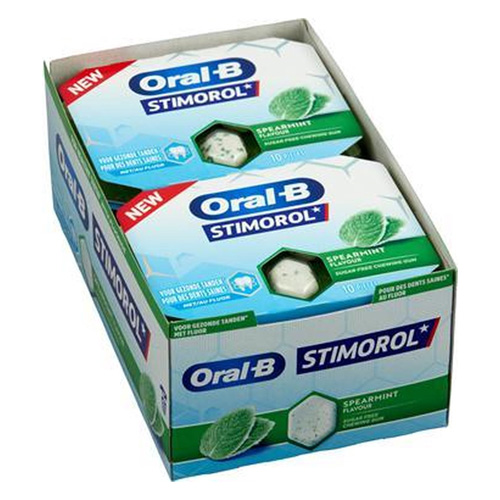 Stimorol Oral B Spearmint Kauwgom 12 stuks