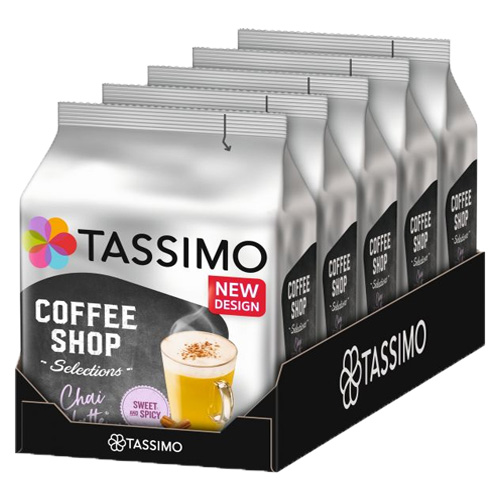 Tassimo Chai Latte 5x 8 T Discs