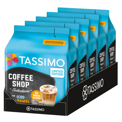 Tassimo Iced Caramel Latte 5x 8 T Discs