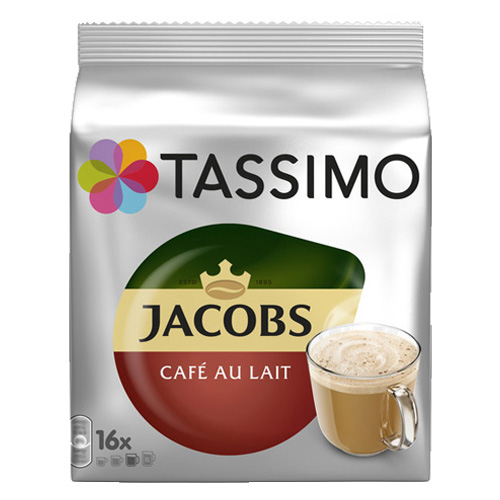 Tassimo Jacobs Café au Lait 16 T Discs