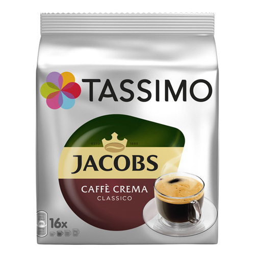 Tassimo Jacobs Caffè Crema Classico 5x 16 T Discs