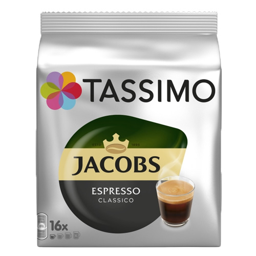 Tassimo Jacobs Espresso Classico 5x 16 T Discs