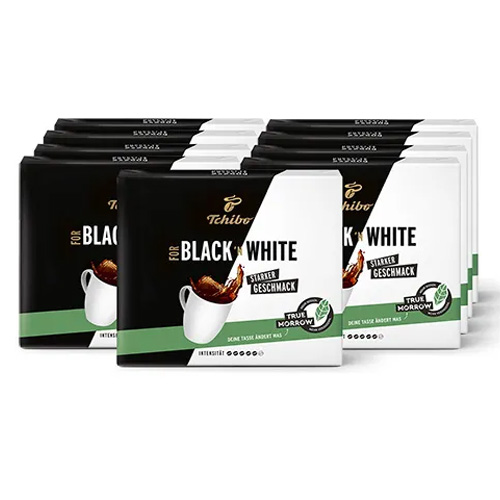 Tchibo Black aposn White Gemalen koffie 9x 500g 2x 250g