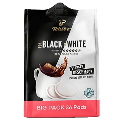 Tchibo - Black 'n White - 36 pads