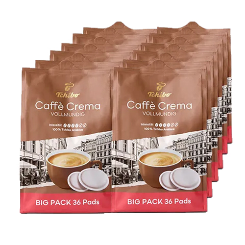 Tchibo Caffè Crema Vollmundig 12x 36 pads