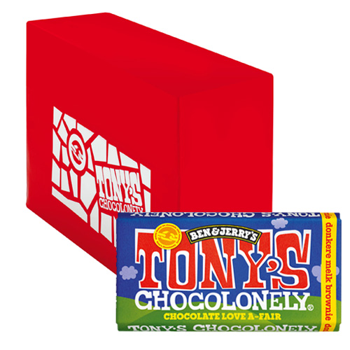 Tonyapos s Chocolonely Ben Jerryapos s Donkere melk brownie 15x 180g