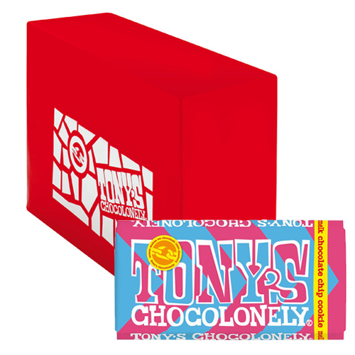 Tonyapos s Chocolonely Melk Chocolate Chip Cookie 15x 180g