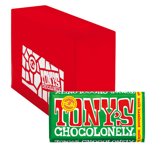 Tonyapos s Chocolonely Melk Hazelnoot 15x 180g