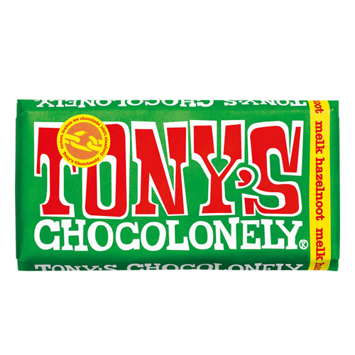 Tonyapos s Chocolonely Melk Hazelnoot 180g
