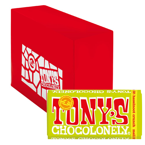 Tonyapos s Chocolonely Melk Hazelnoot Crunch 15x 180g