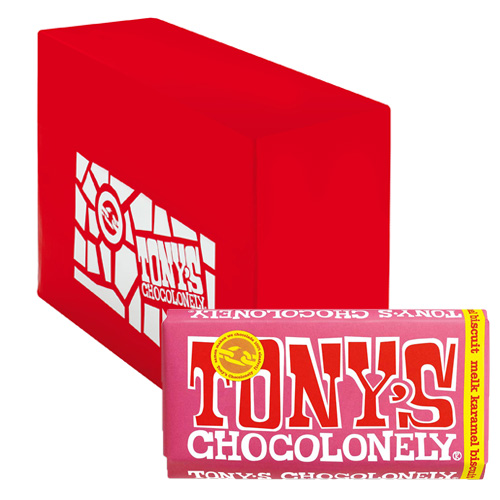 Tonyapos s Chocolonely Melk Karamel biscuit 15x 180g