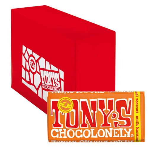 Tonyapos s Chocolonely Melk karamel zeezout 15x 180g