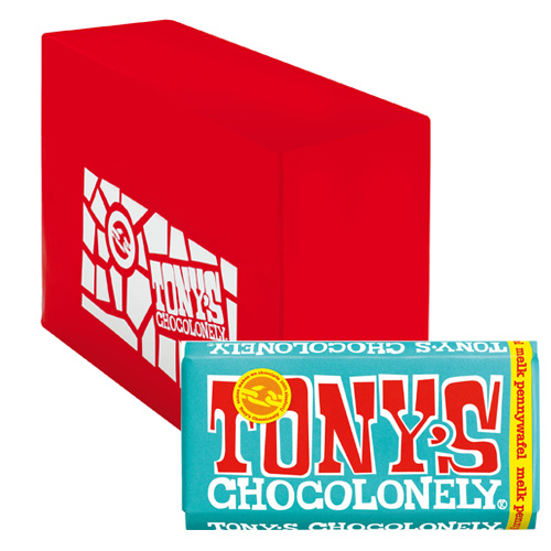 Tonyapos s Chocolonely Melk Pennywafel 15x 180g
