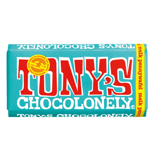 Tonyapos s Chocolonely Melk Pennywafel 180g