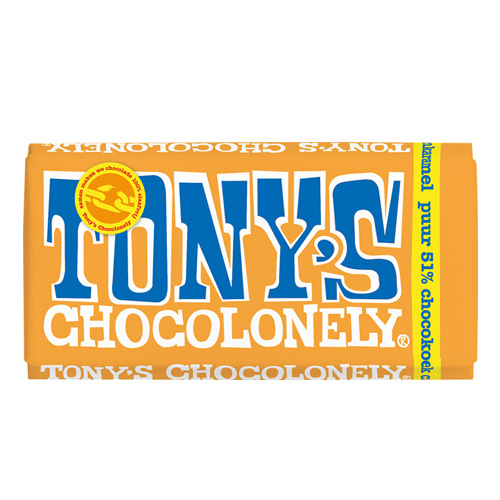 Tonyapos s Chocolonely Puur Chocokoek Citroenkaramel 180g