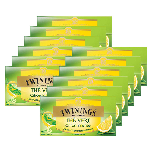 Twinings Groene Thee Citroen 12x 25 zakjes